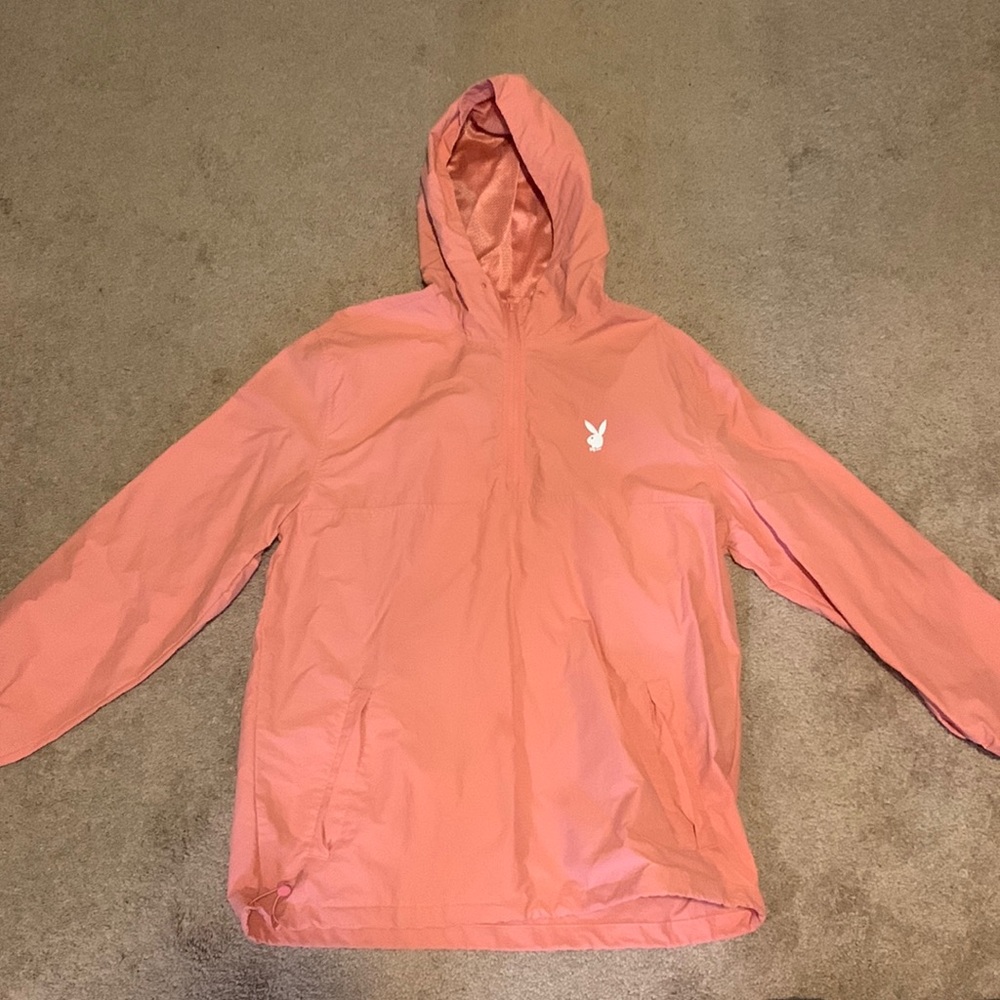 Pink Playboy Windbreaker